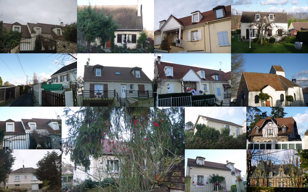 la rue JJ Rousseau avant la construction